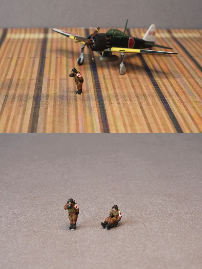 WWII Japanese Kamikaze Pilots Set (2 figures)